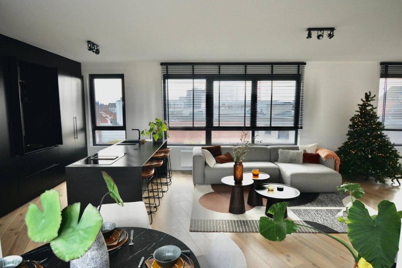 The Penthouse, Oasis Of Light And Inspiration Lägenhet Antwerpen Exteriör bild